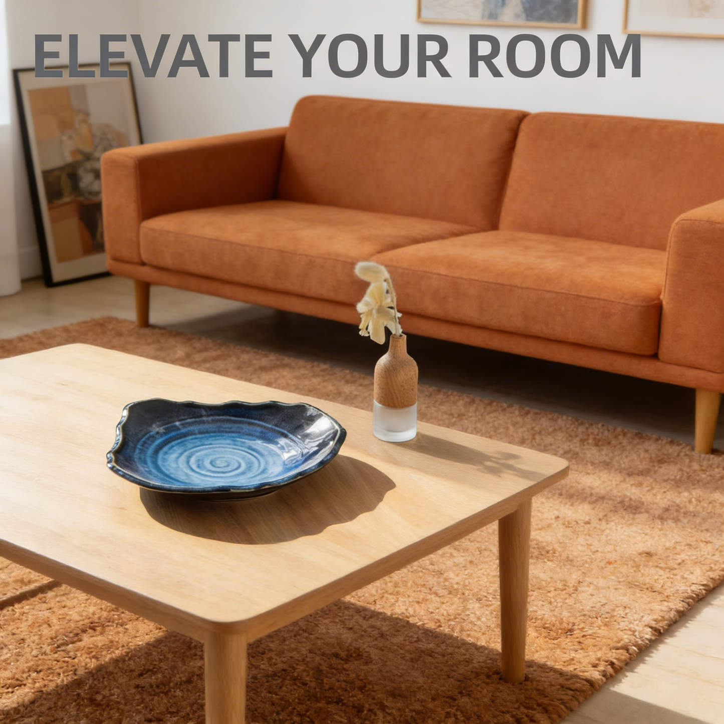 Wall Mounted Floating Shelves with Front Lip – MDF Storage Shelves for Bathroom, Kitchen & Living Room